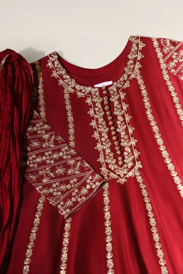 AGHA NOOR BRIDAL Bia Maroon