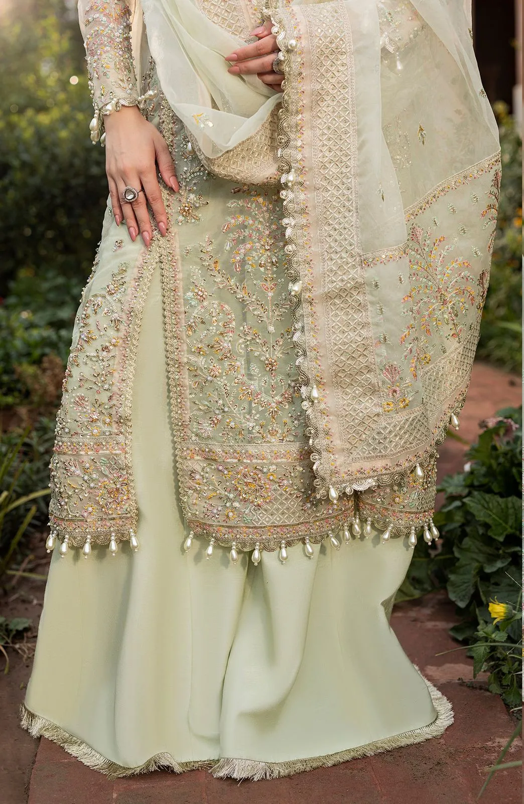 AYLIN SAGE FORMAL DRESS