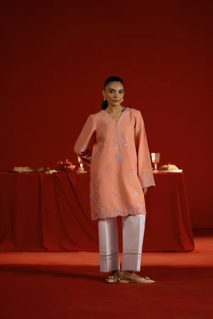 SAIRA RIZWAN JOOLIE PEACH - JBP25-05