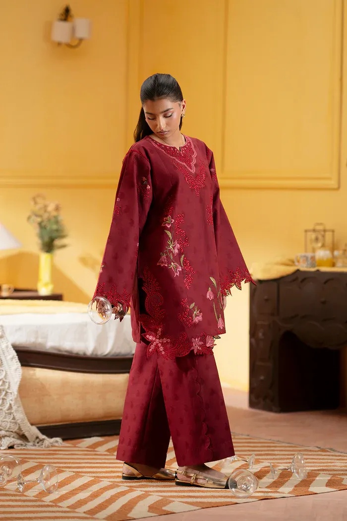 SAIRA RIZWAN JOOLIE RED - JBP25-09
