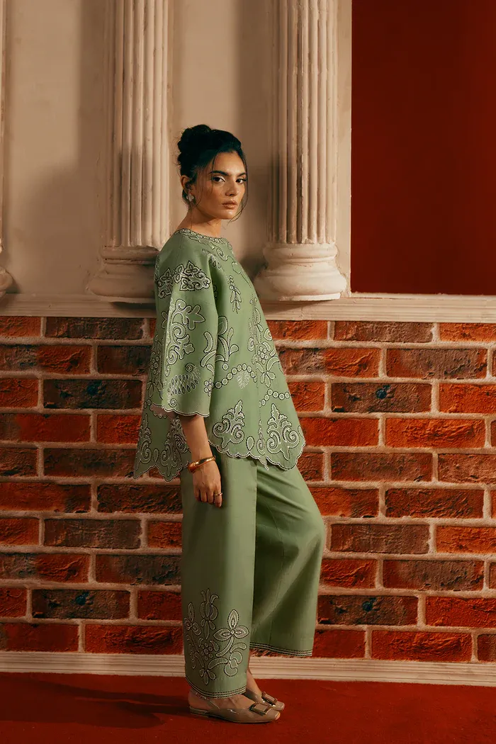 SAIRA RIZWAN JOOLIE GREEN - JBP25-10