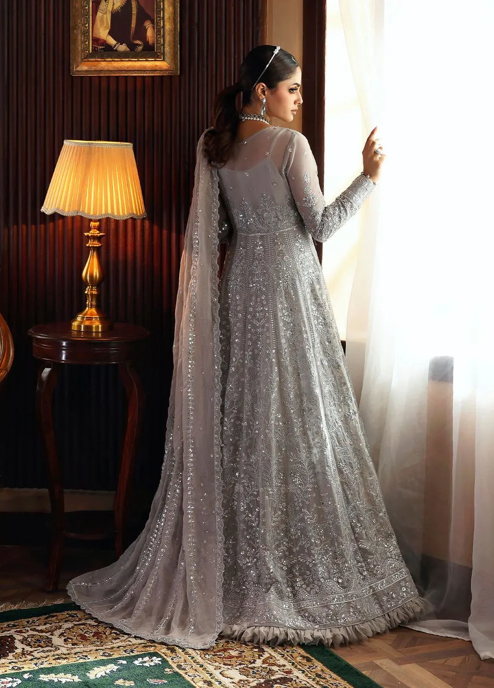 GULAAL EVAYNA EMBROIDERED CHIFFON SHEYZA D-28