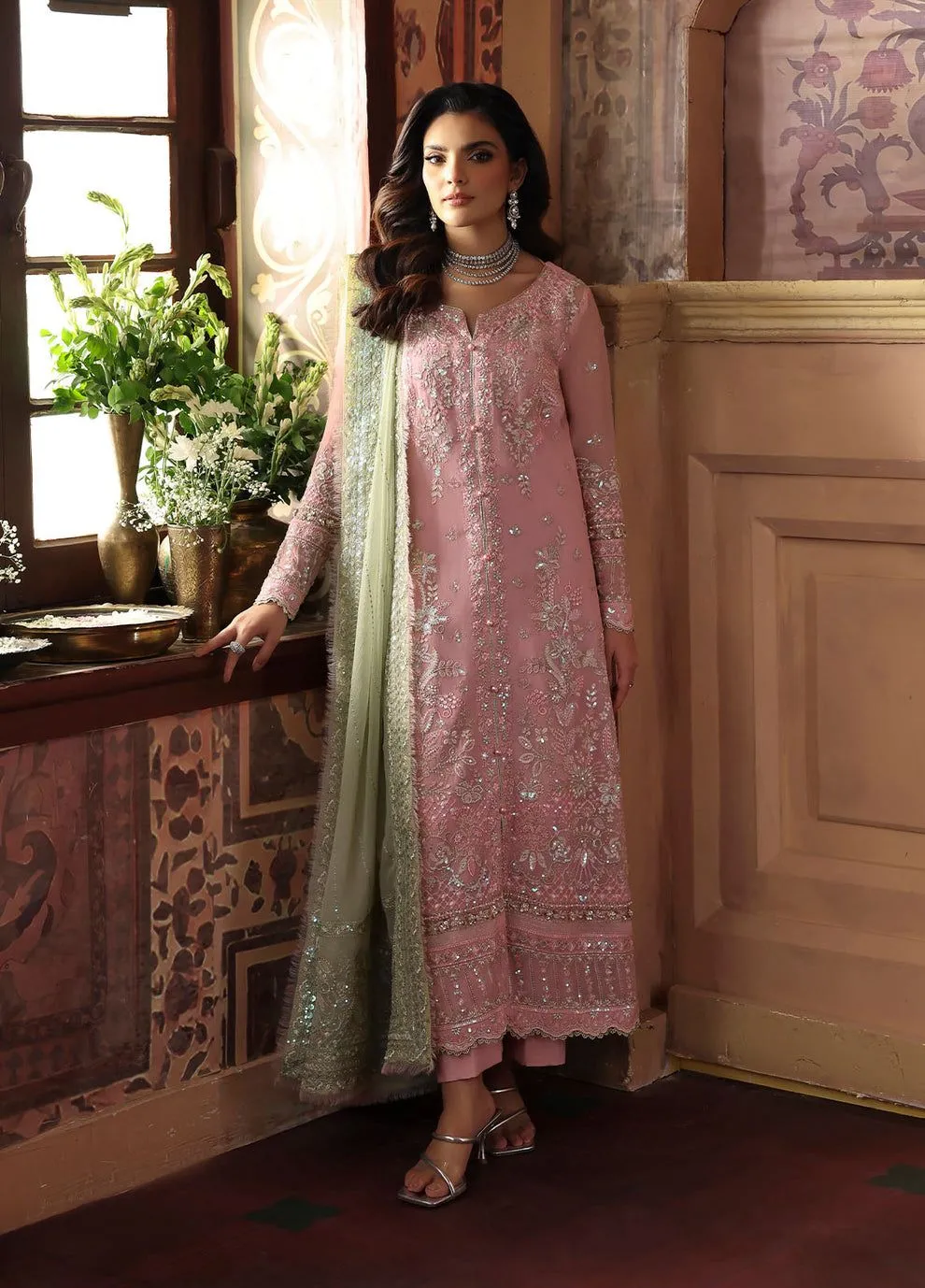 GULAAL EVAYNA EMBROIDERED CHIFFON LAYANA D-30