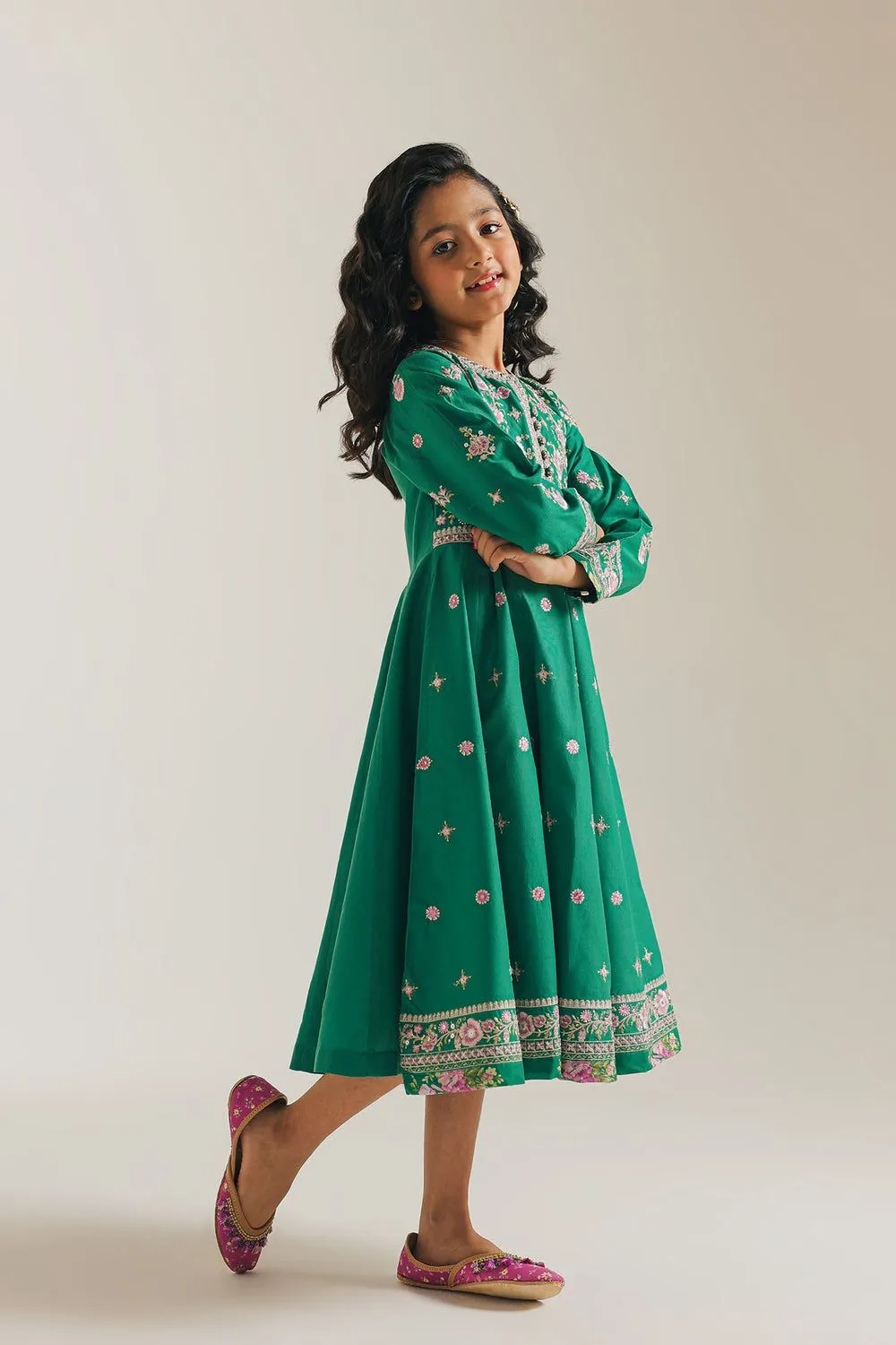 ETHNC KIDS EMBROIDERED SUIT