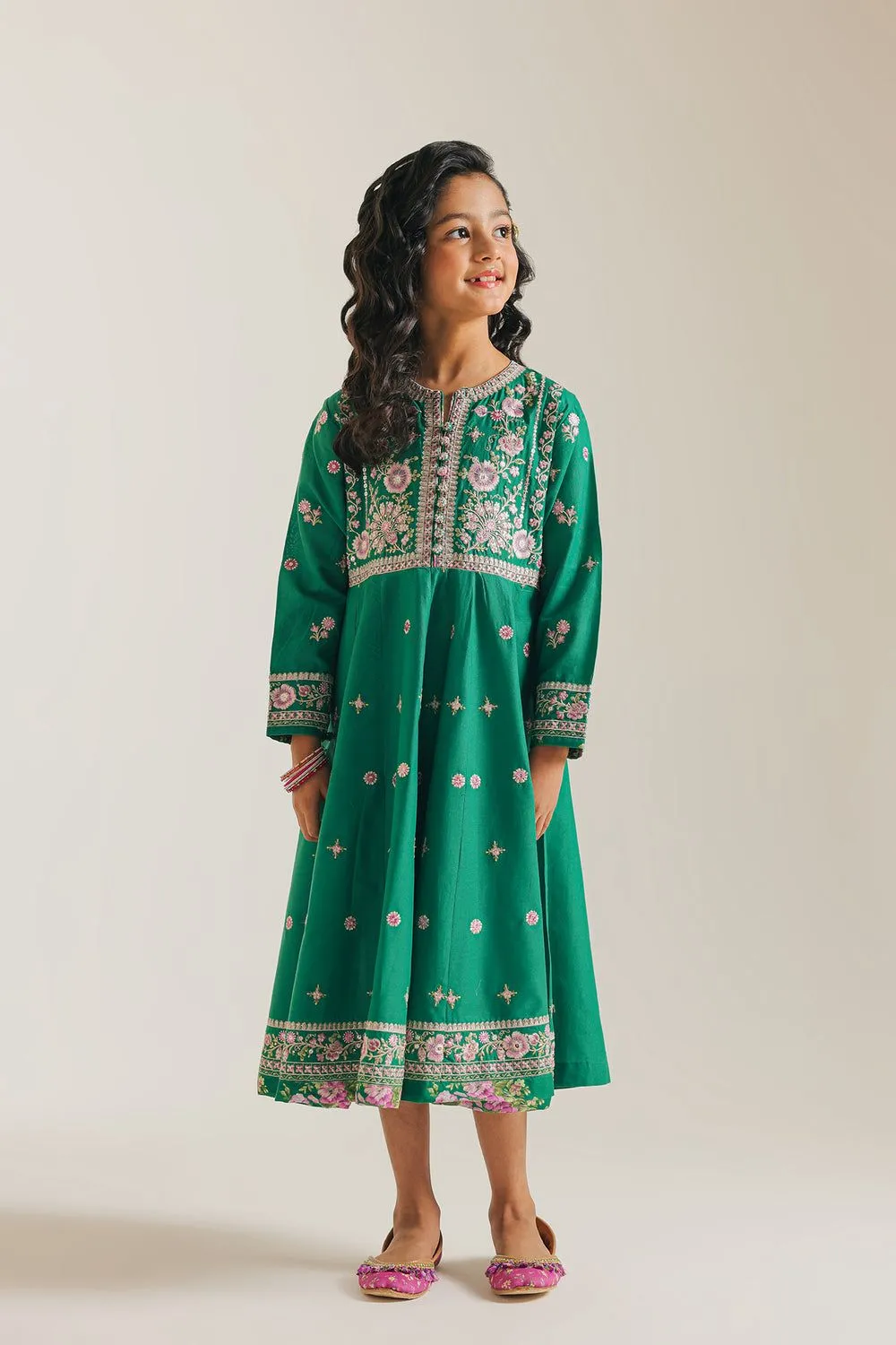 ETHNC KIDS EMBROIDERED SUIT