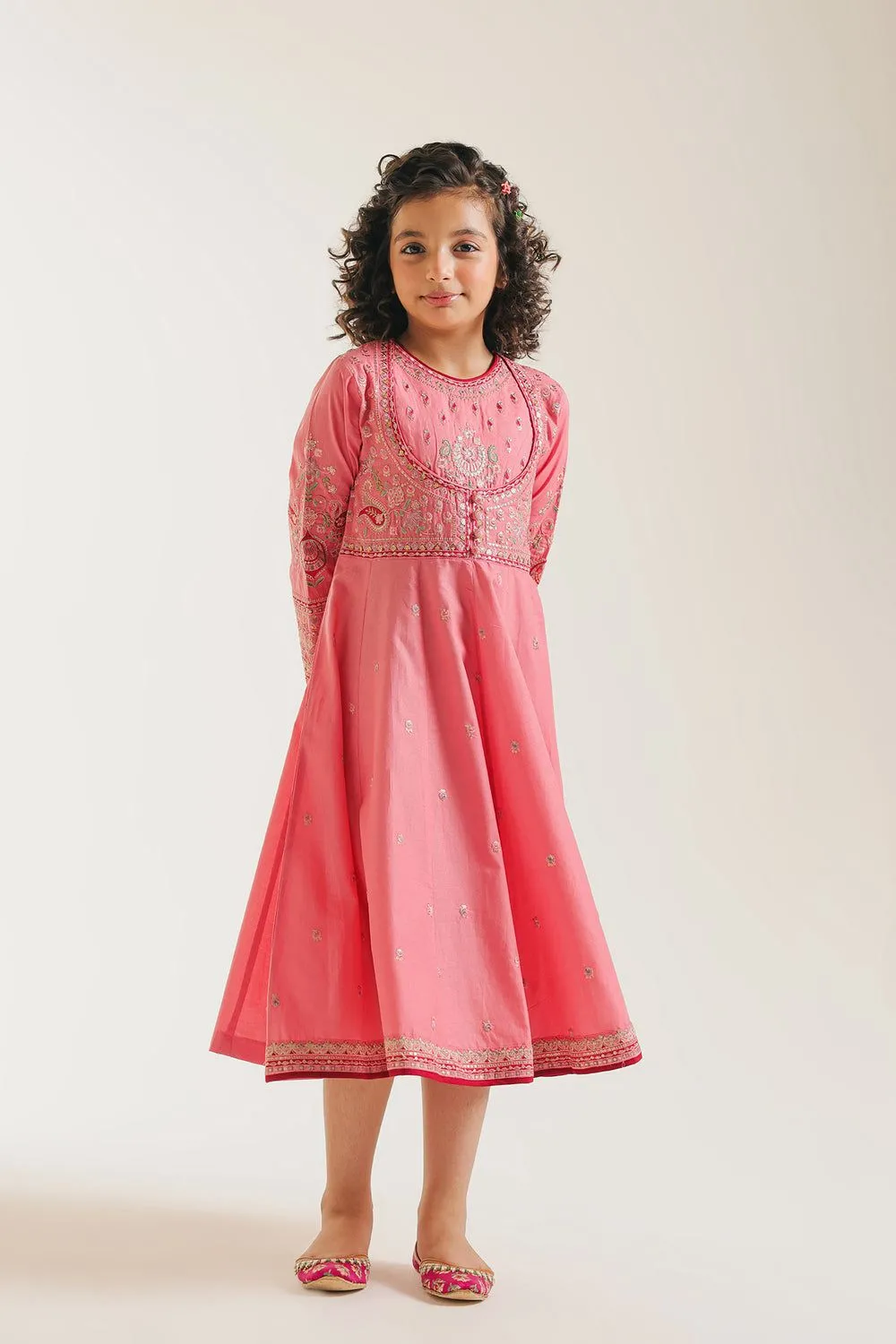 ETHNC KIDS EMBROIDERED PISHWAS
