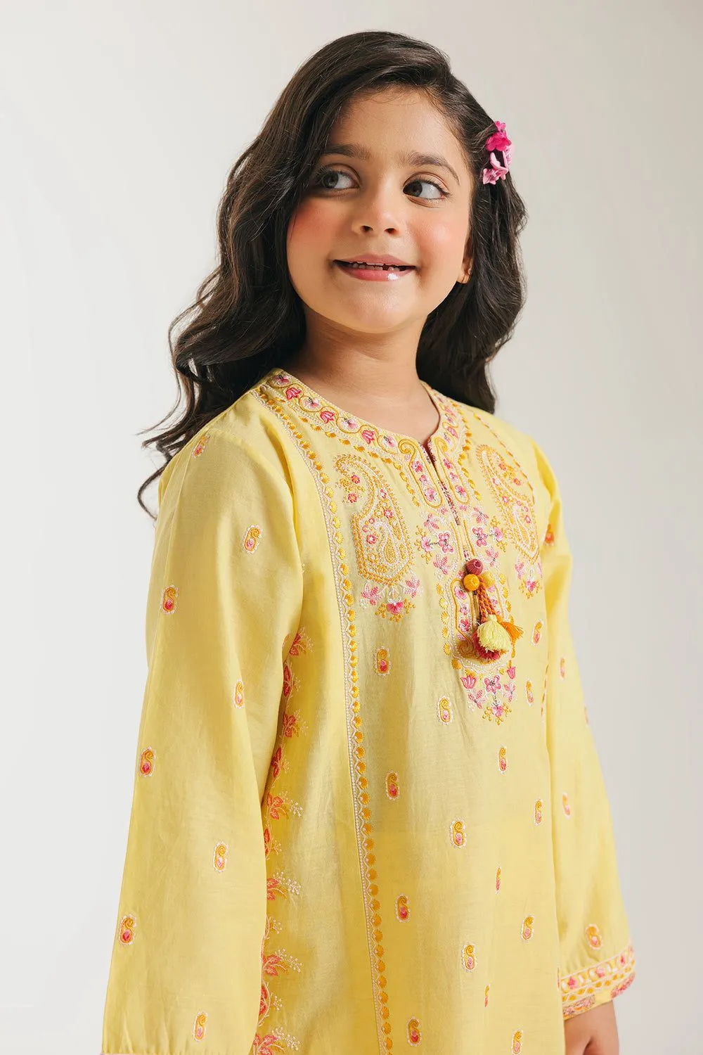 ETHNC KIDS EMBROIDERED SUIT