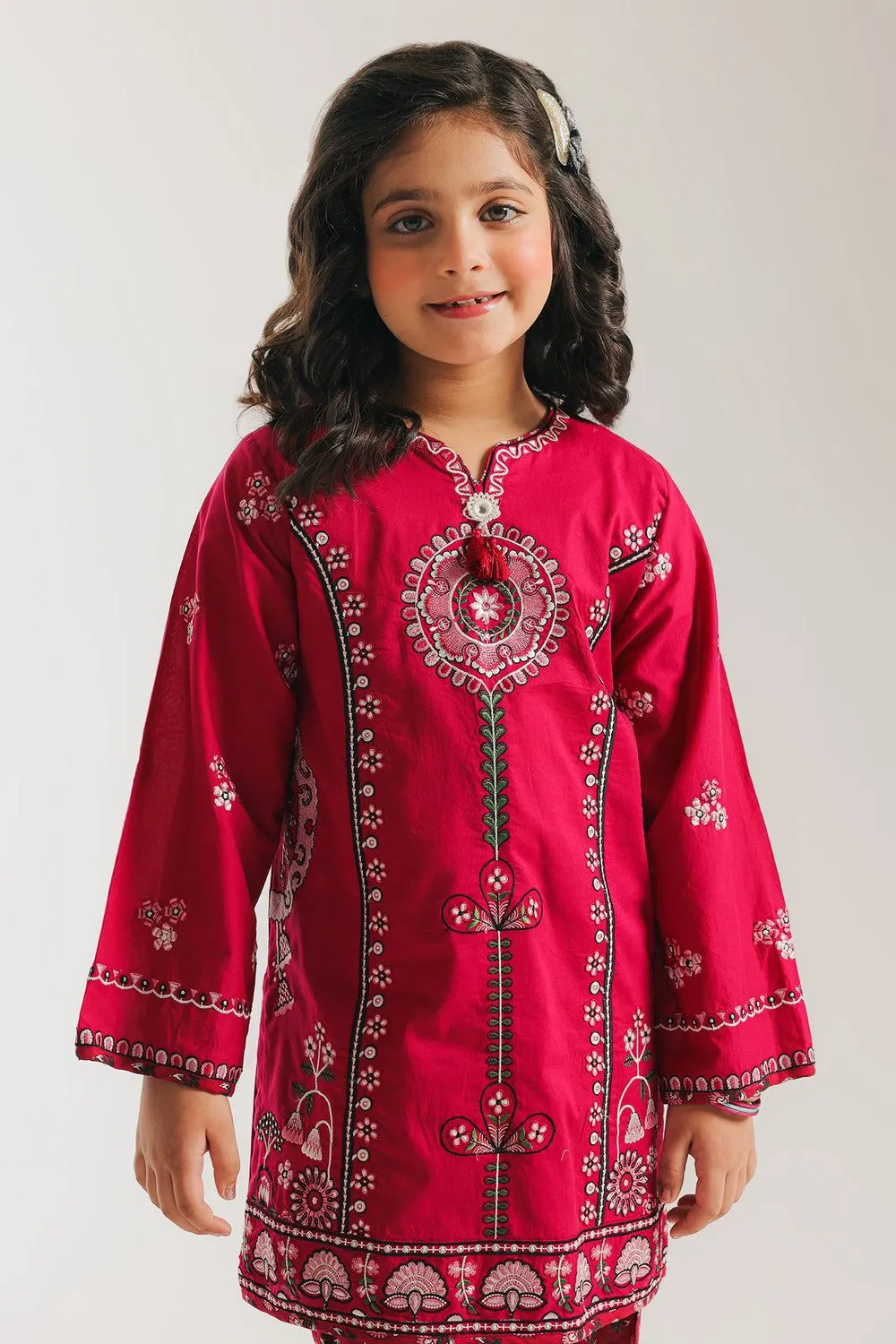 ETHNC KIDS EMBROIDERED SUIT