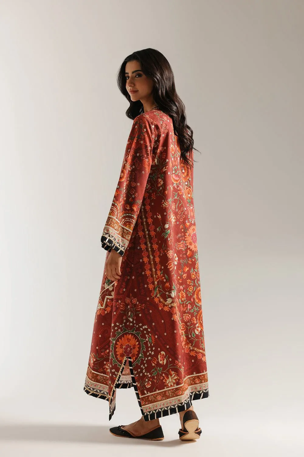 ETHNIC RTW DEEP BURGUNDY | E3503/103/414
