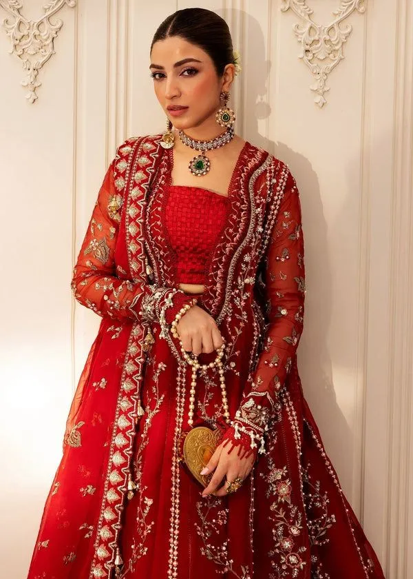 SADAF FAWAD KHAN Scarlet