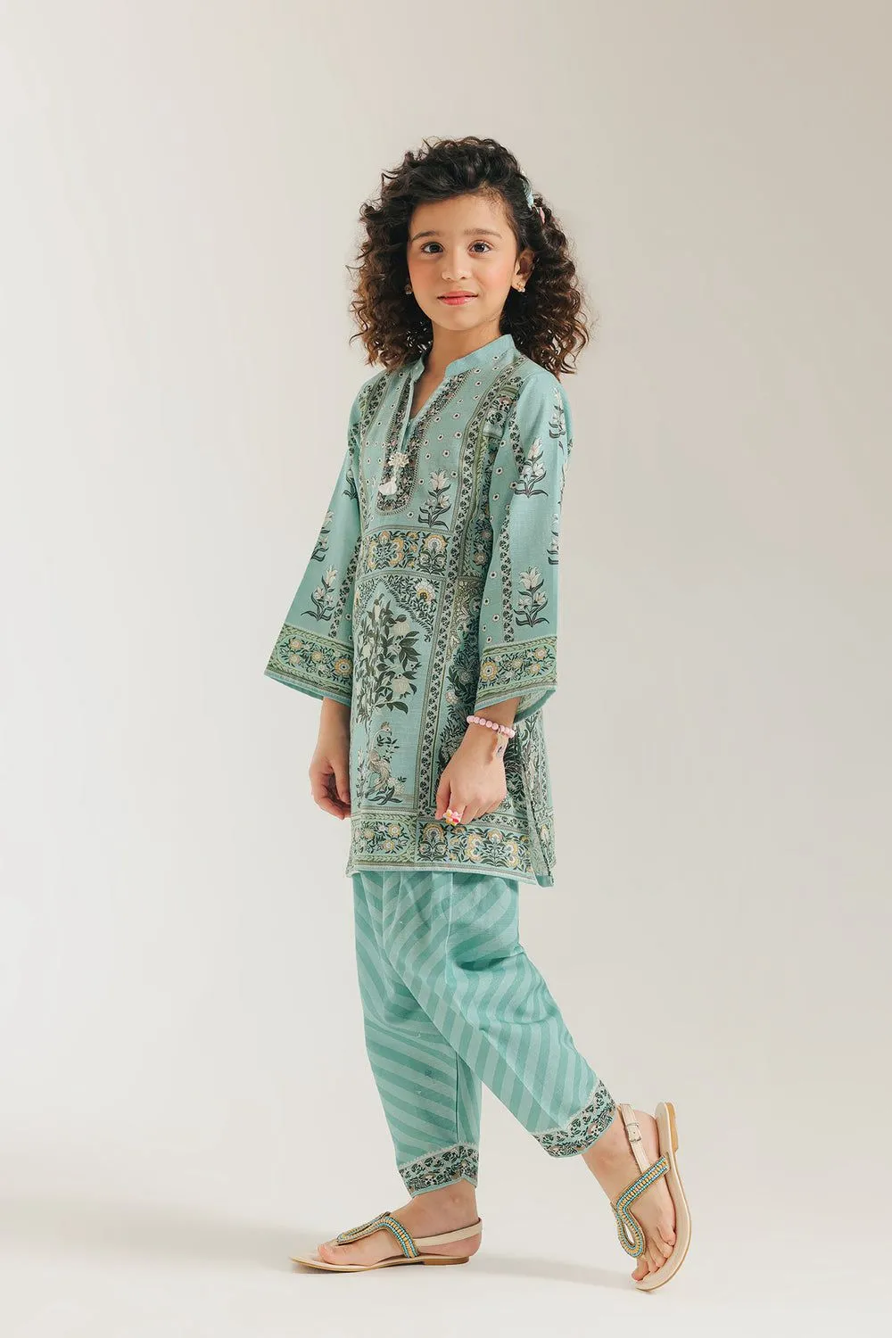 ETHNC KIDS PRINTED SUIT