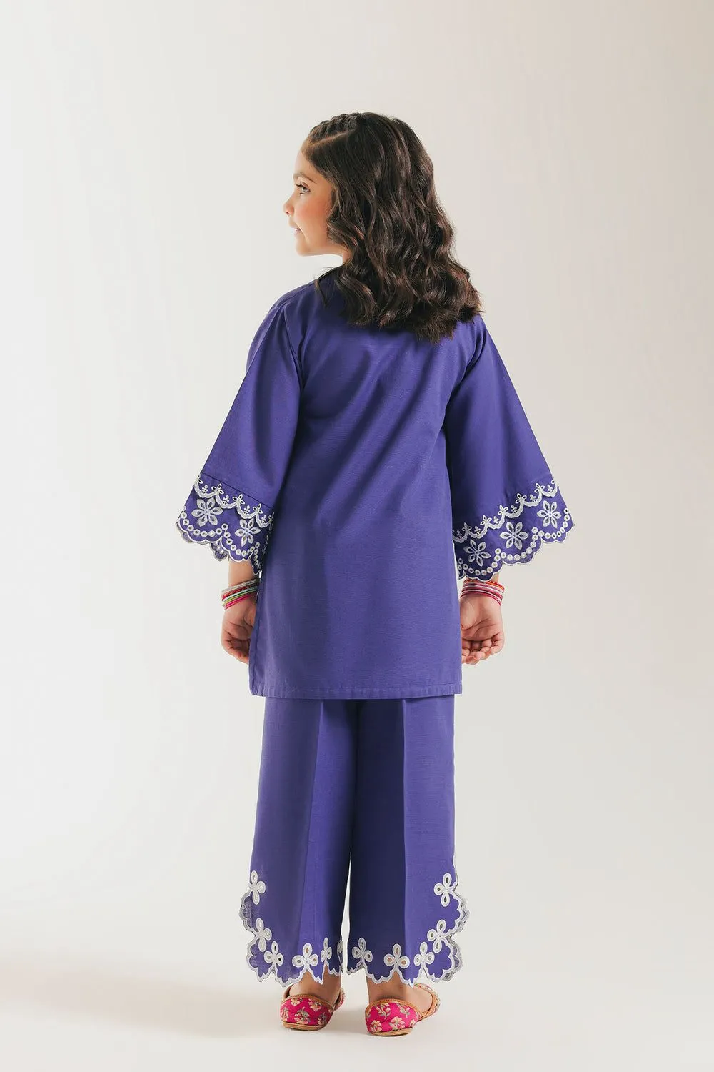 ETHNC KIDS EMBROIDERED SUIT