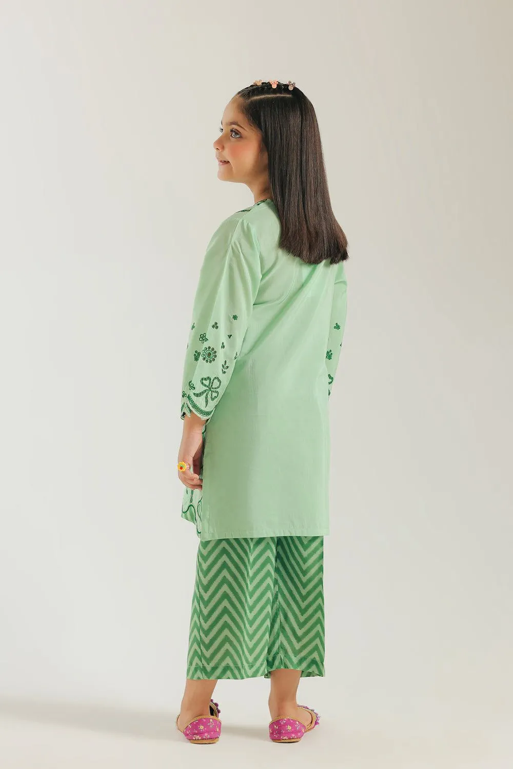 ETHNC KIDS EMBROIDERED SUIT