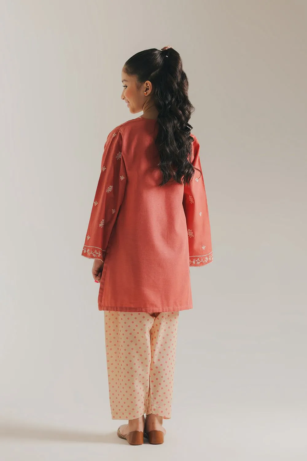 ETHNC KIDS EMBROIDERED SUIT