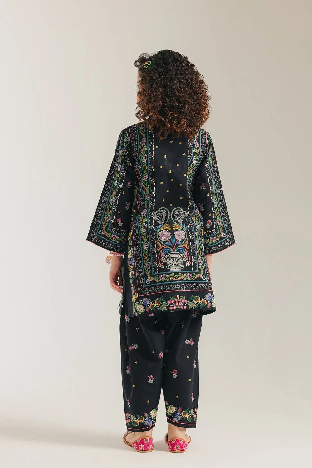 ETHNC KIDS PRINTED SUIT