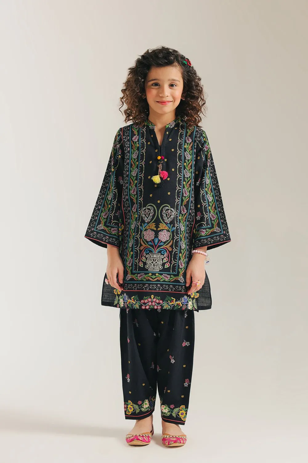 ETHNC KIDS PRINTED SUIT