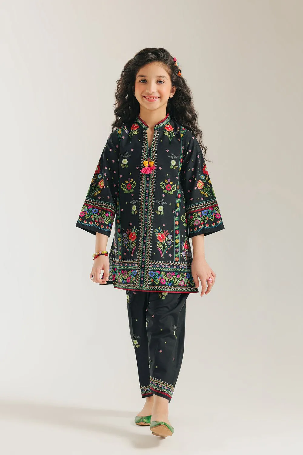 ETHNC KIDS PRINTED SUIT