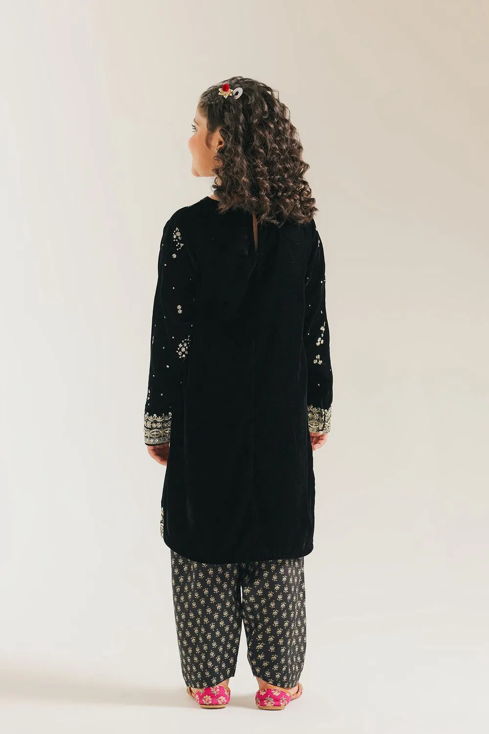 ETHNC KIDS EMBROIDERED SUIT