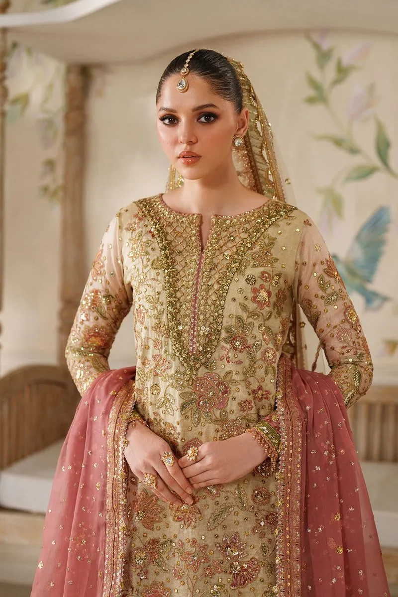 BAROQUE STITCHED EMBROIDERED NET CH14-02 