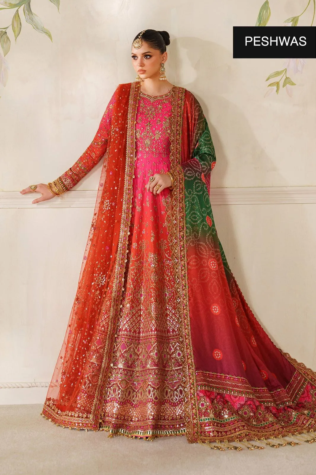 BAROQUE STITCHED EMBROIDERED SILK CH14-03 