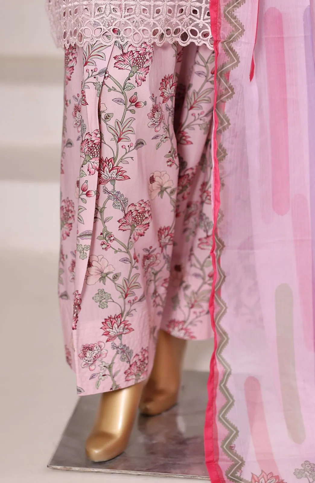 SADABAHAR 3PCS  D-01 - SBD25VFR - Pink