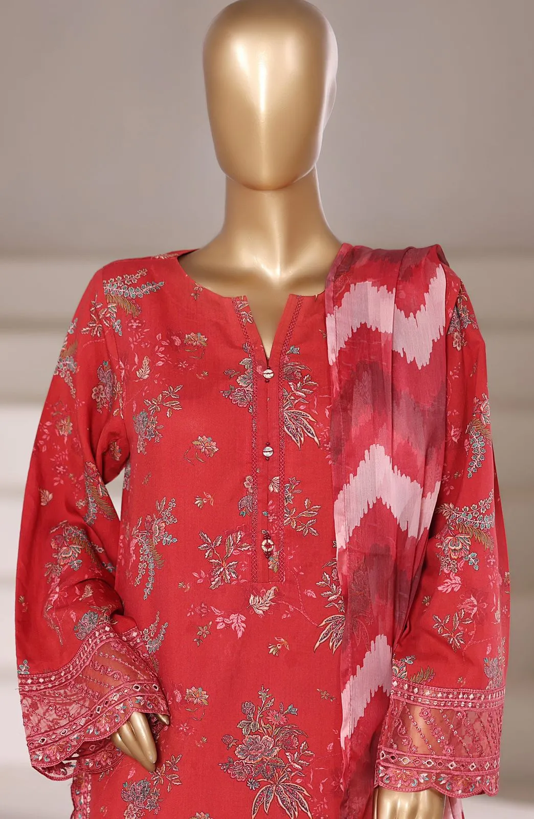 SADABAHAR 3PCS  D-03 - SBD25VFR - Red
