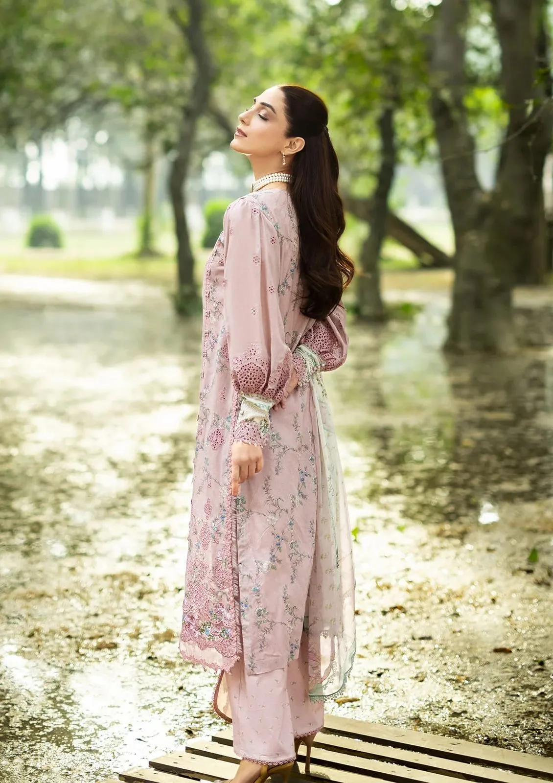 ELAF CHICKENKARI PRINT -26