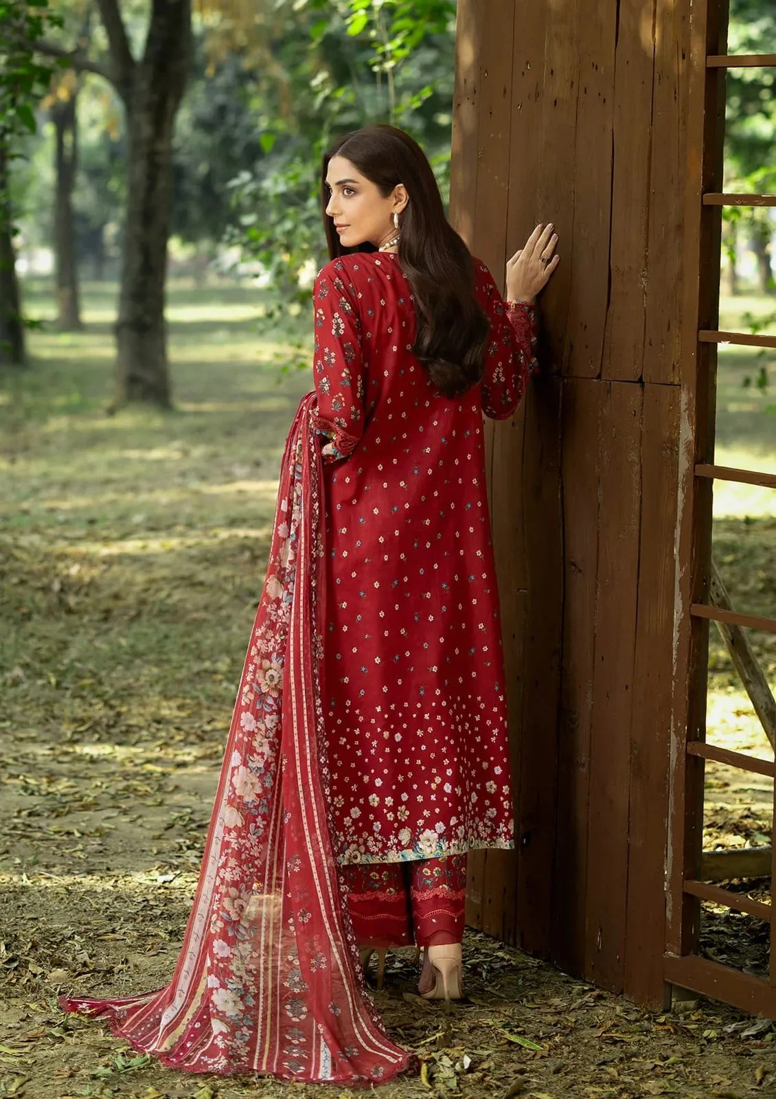 ELAF CHICKENKARI PRINT -26