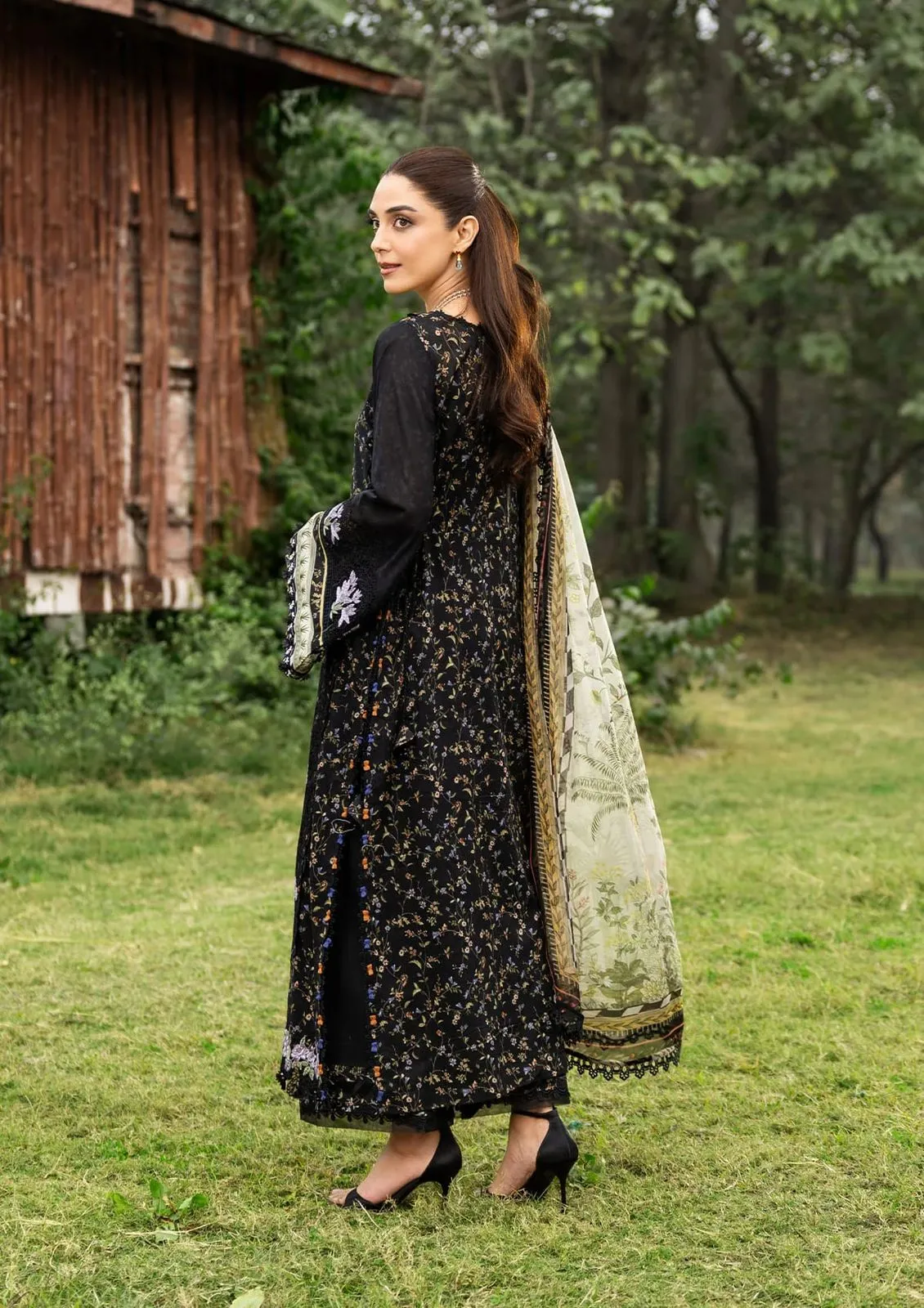 ELAF CHICKENKARI PRINT -26