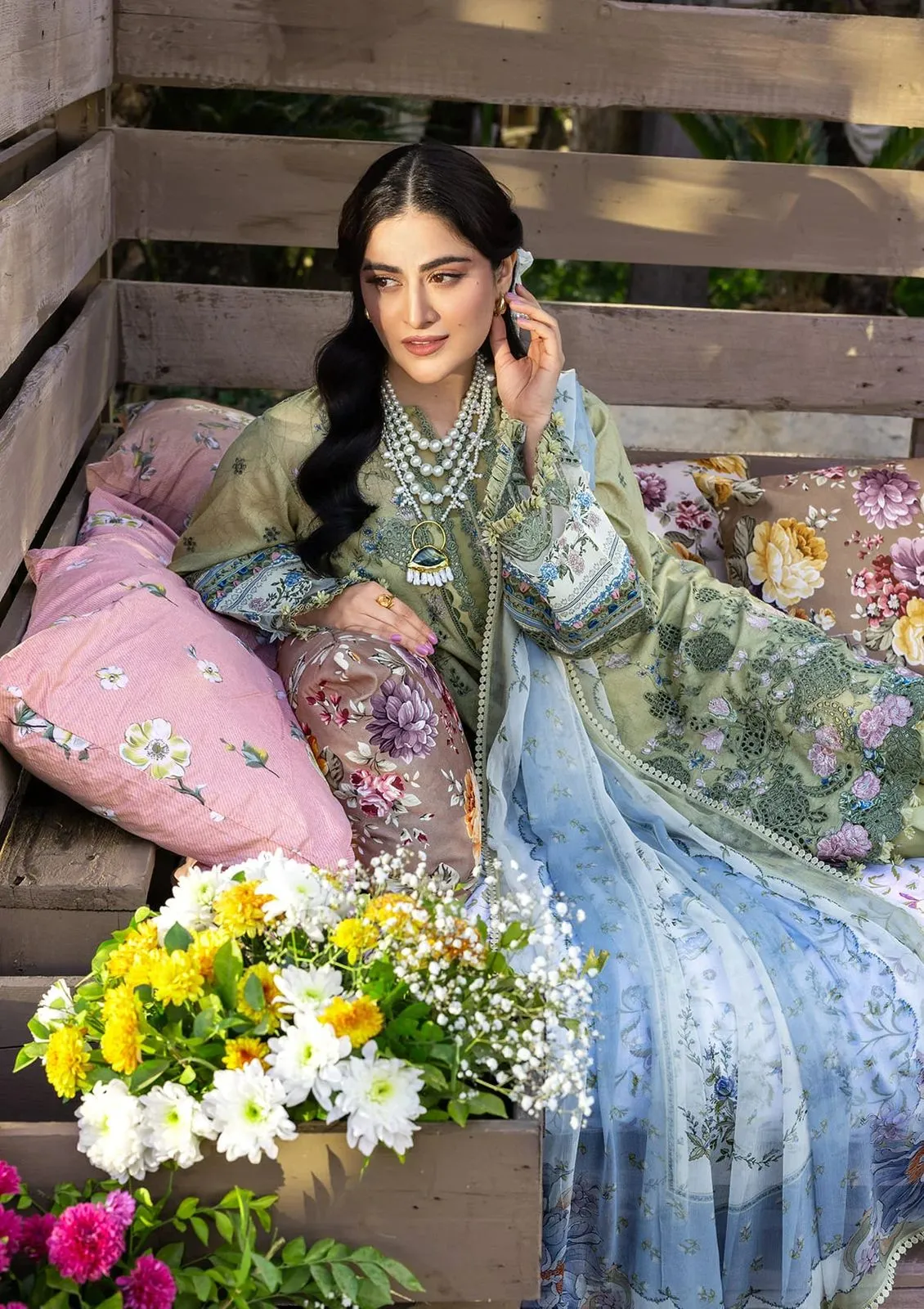 ELAF CHICKENKARI PRINT -26
