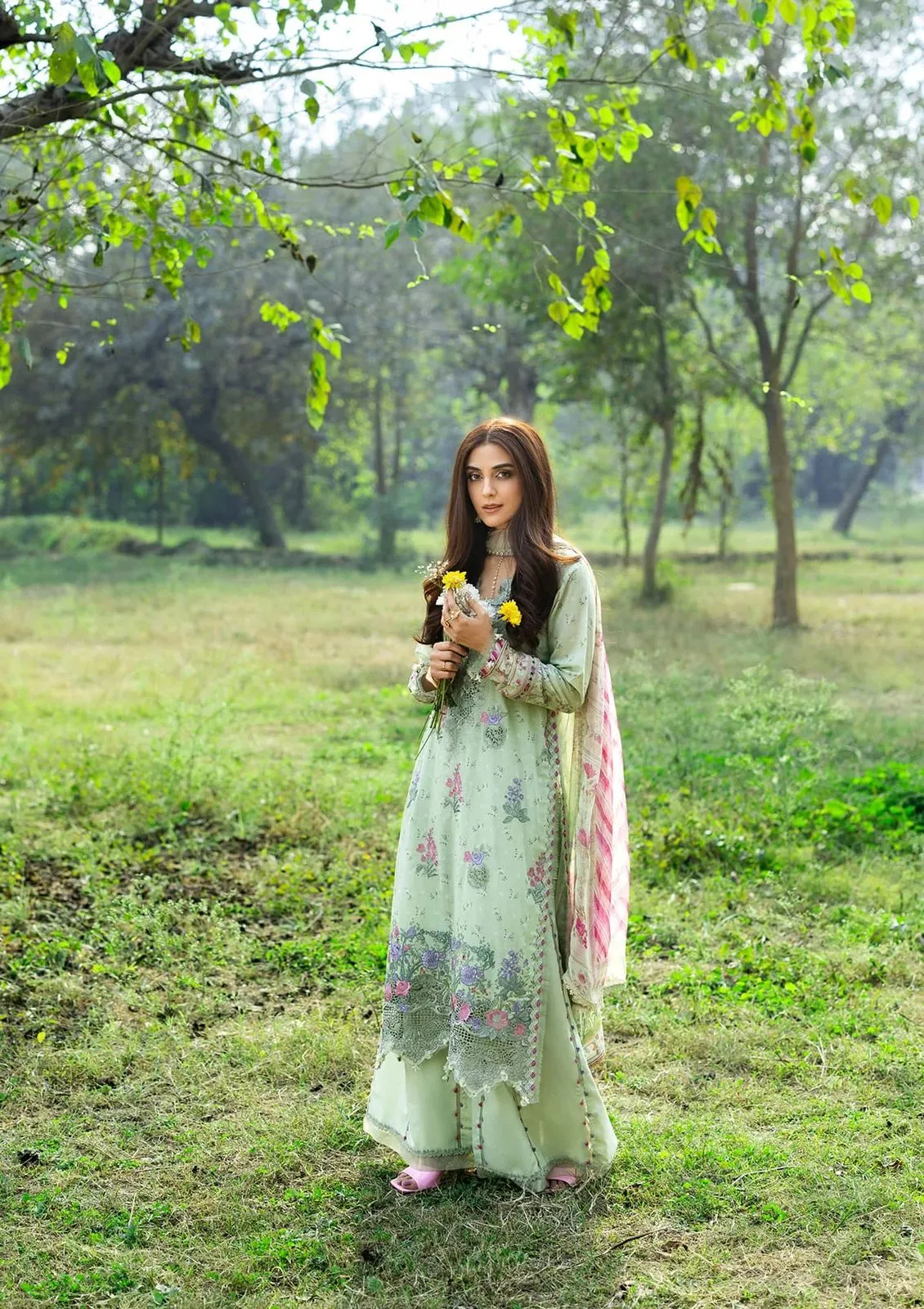 ELAF CHICKENKARI PRINT -26