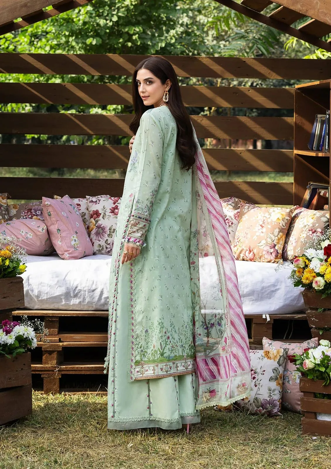 ELAF CHICKENKARI PRINT -26