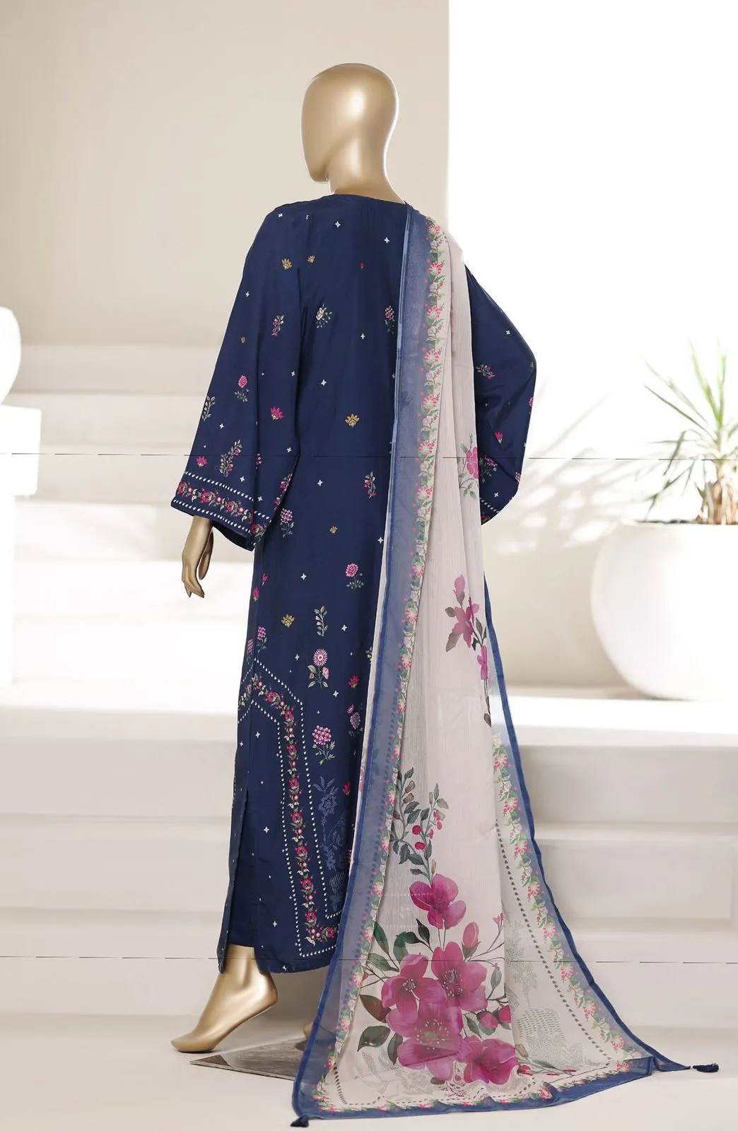 Sadabahar Printed Stitched Kaftaan