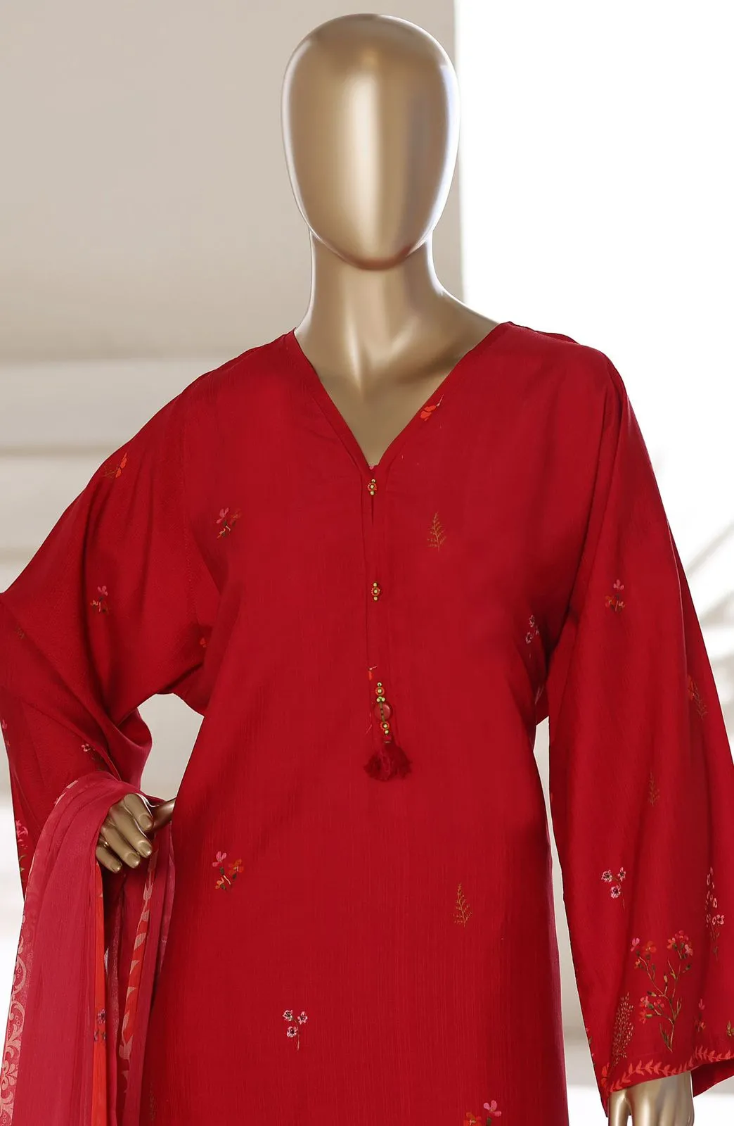 Sadabahar Printed Stitched Kaftaan