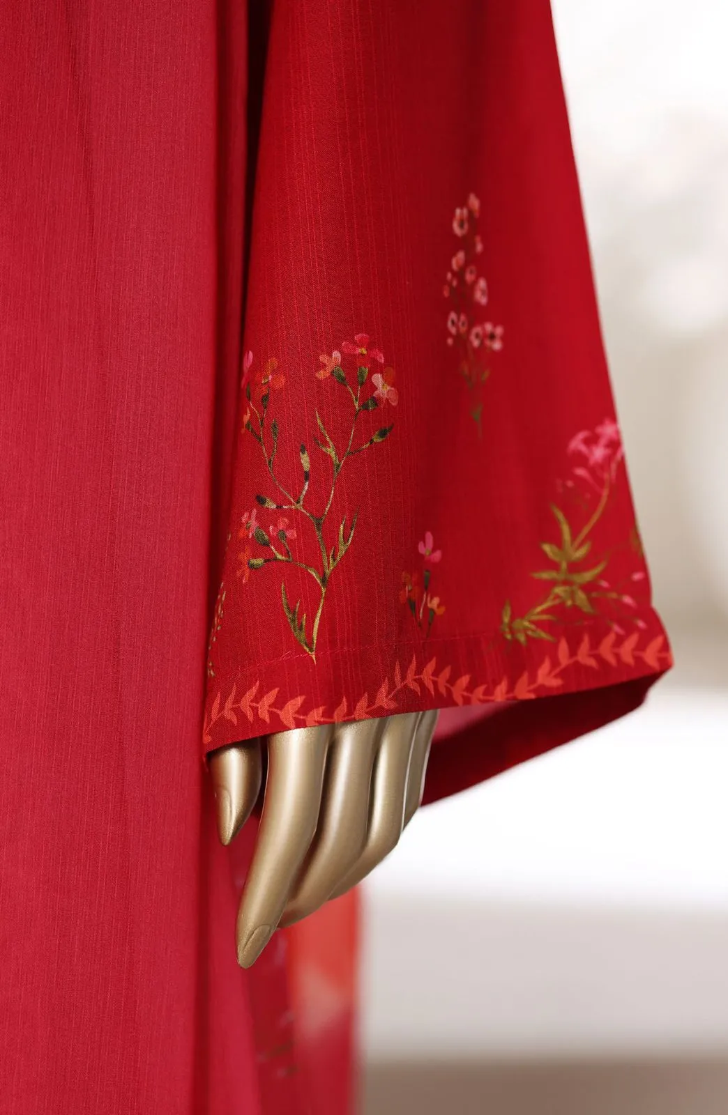 Sadabahar Printed Stitched Kaftaan