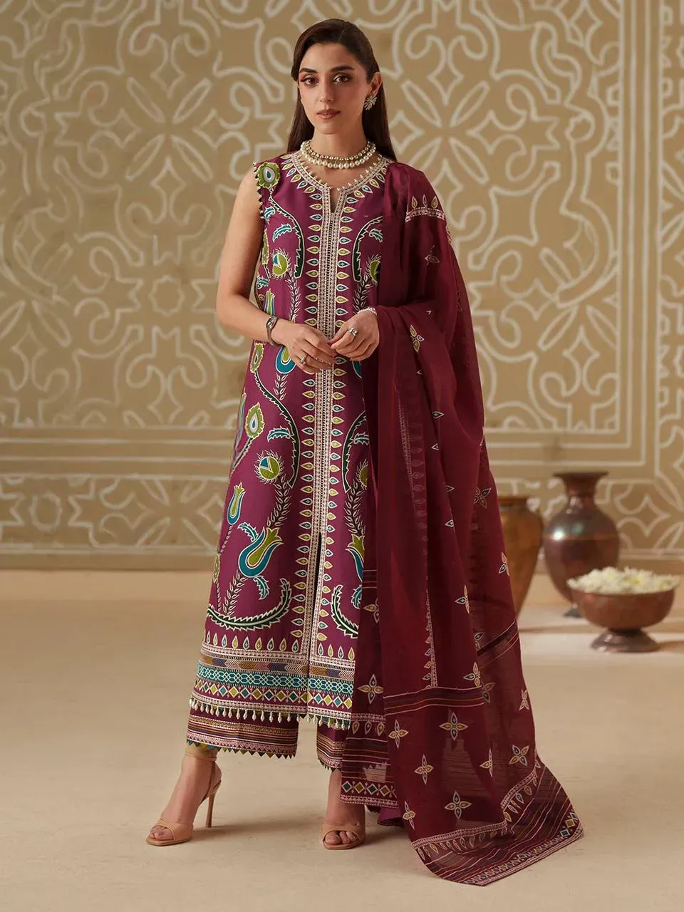 BIN ILYAS Mashriq La-Donna stitched