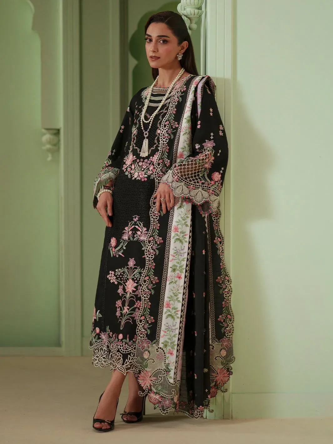 BIN ILYAS Mashriq La-Donna stitched