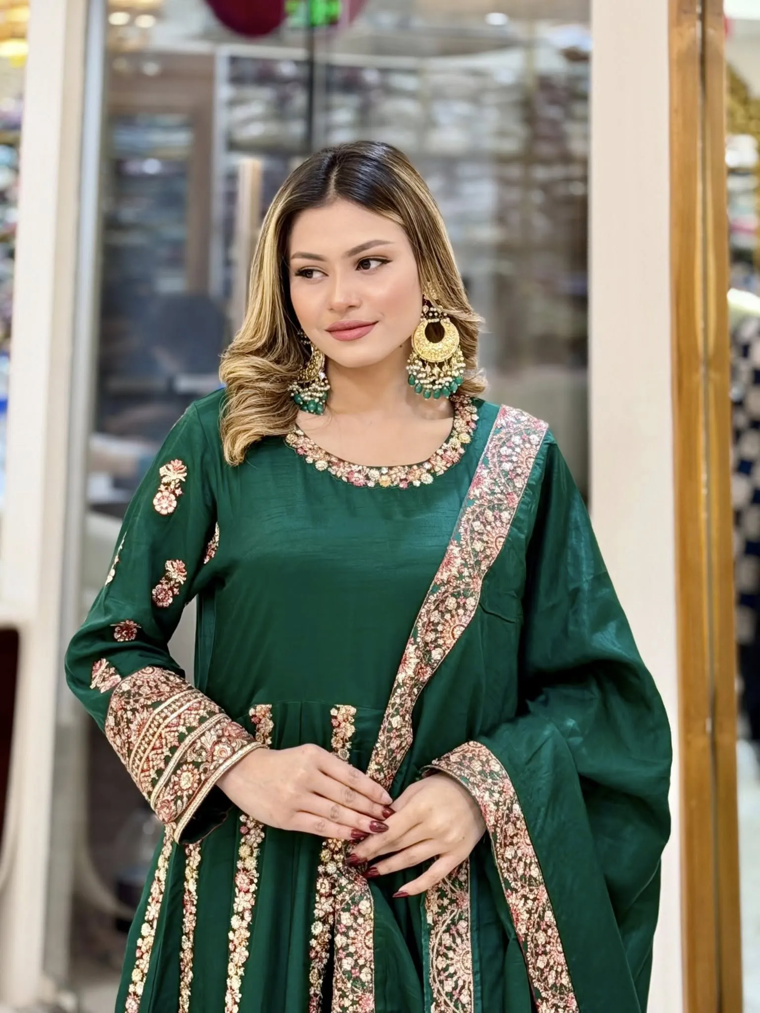 HUSSAIN REHAR La-Donna stitched