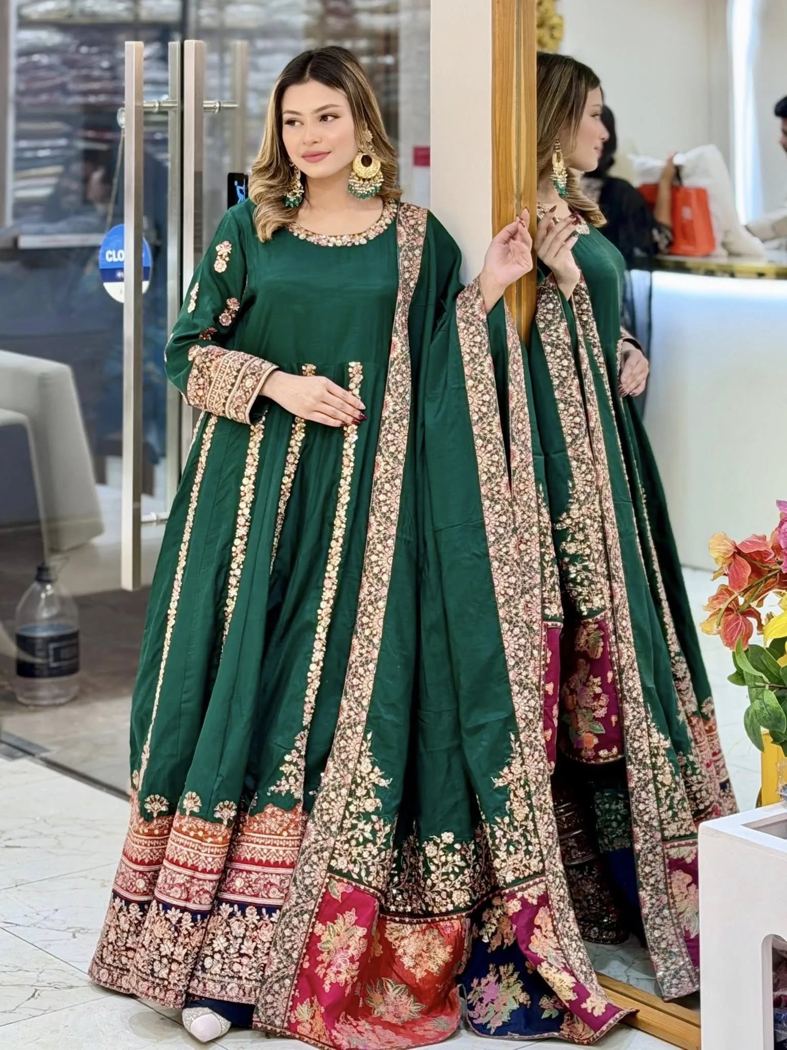HUSSAIN REHAR La-Donna stitched