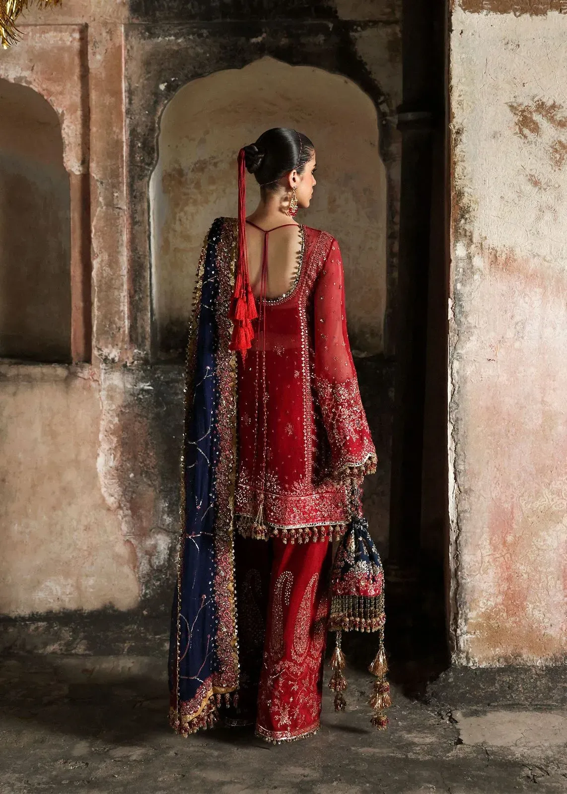 HUSSAIN REHAR La-Donna stitched