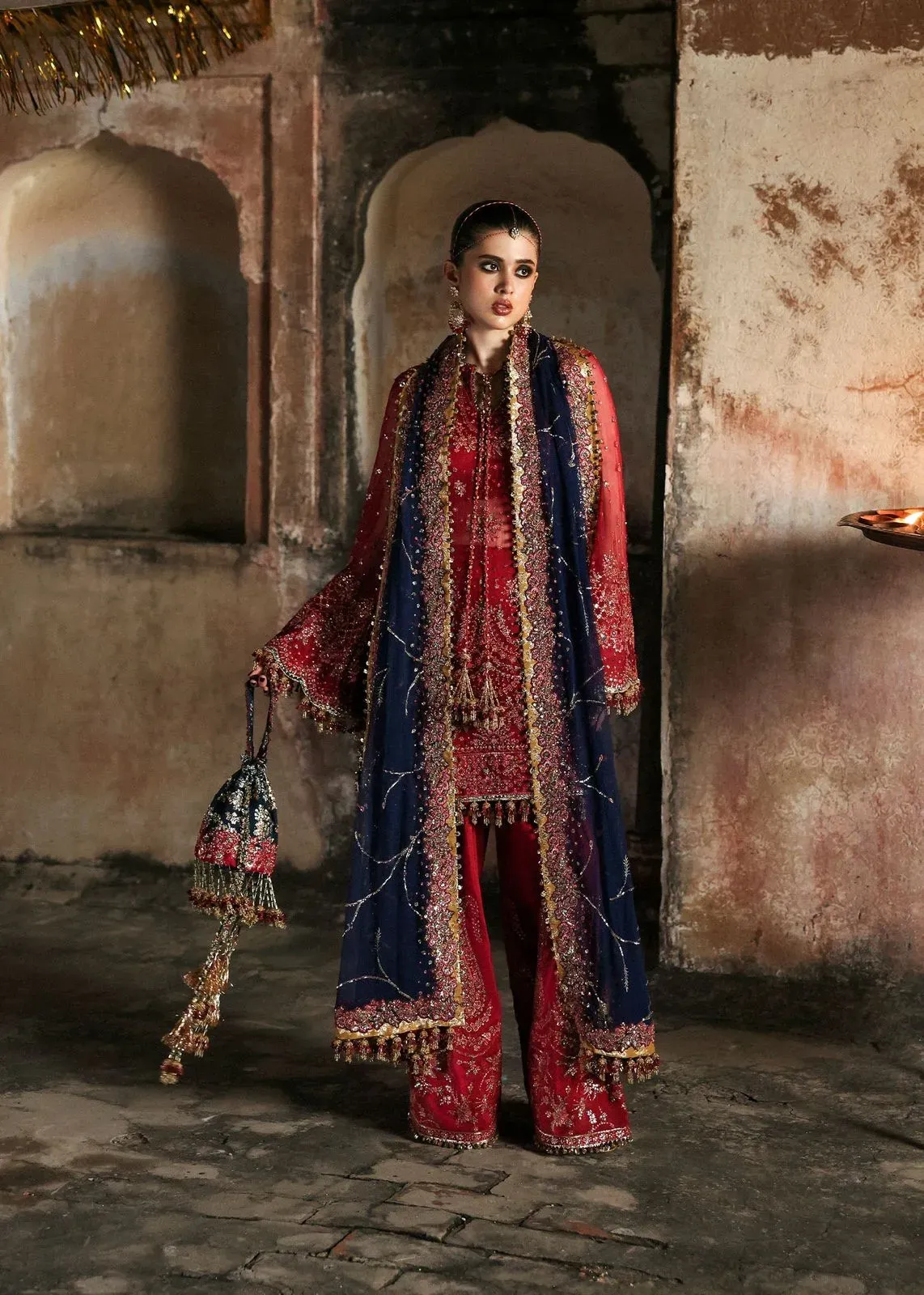 HUSSAIN REHAR La-Donna stitched