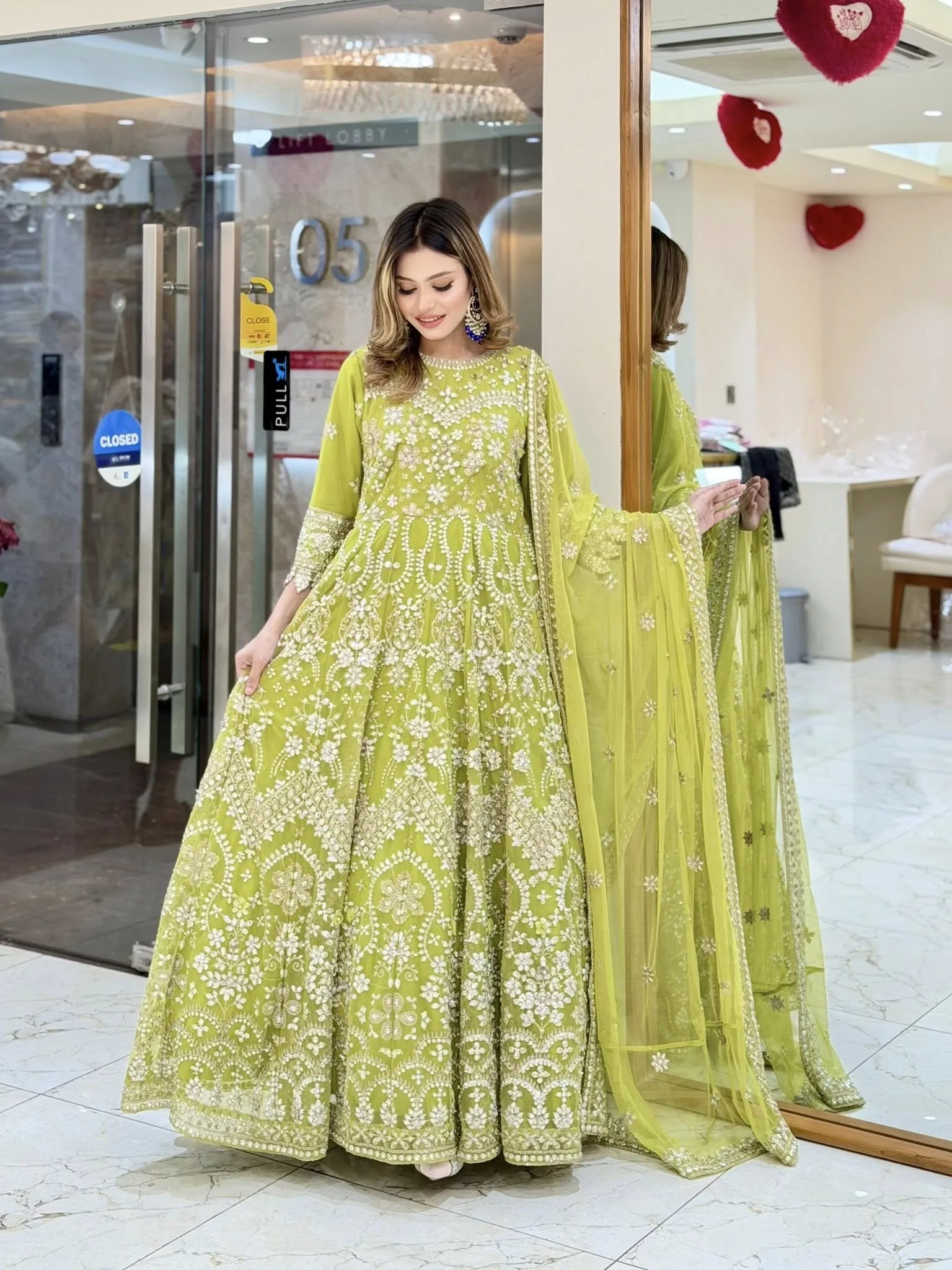 HUSSAIN REHAR La-Donna stitched