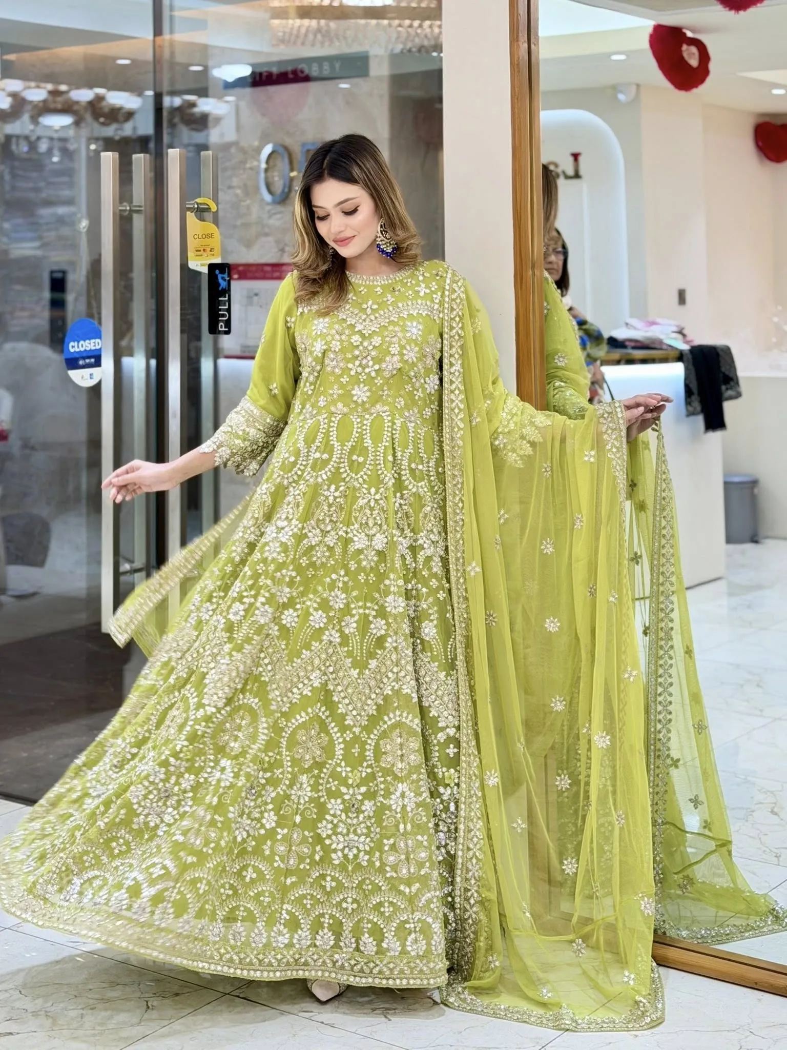 HUSSAIN REHAR La-Donna stitched