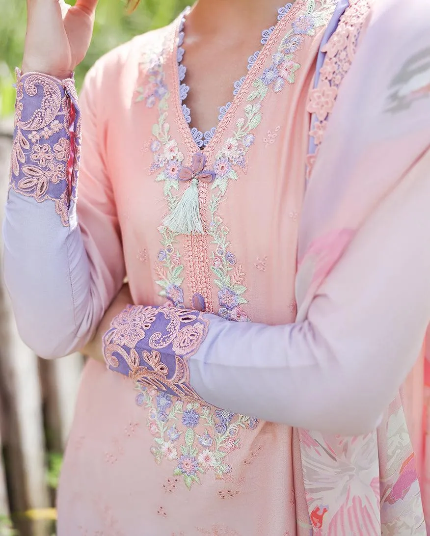 MUSHQ Solace | Ombre Chikankari