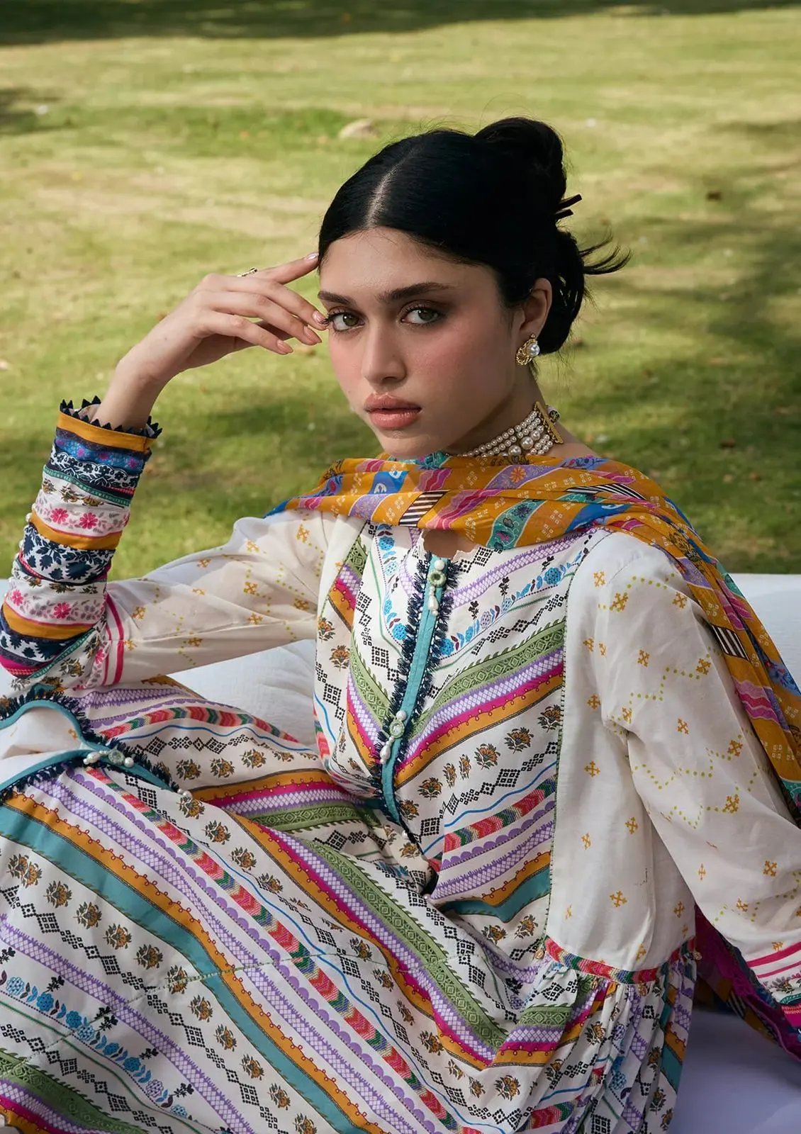 KAHF PRINTS CHIFFON