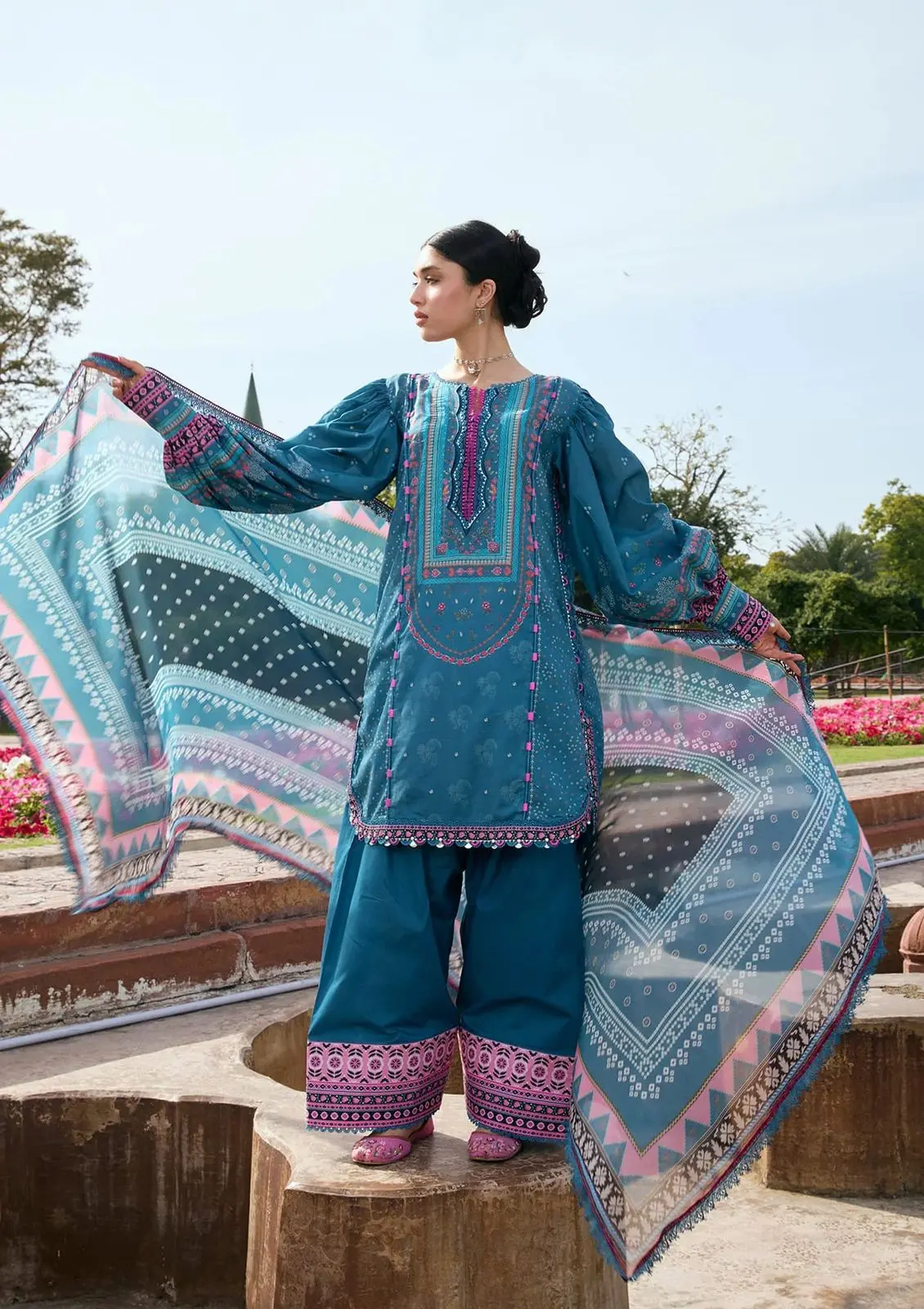 KAHF PRINTS CHIFFON