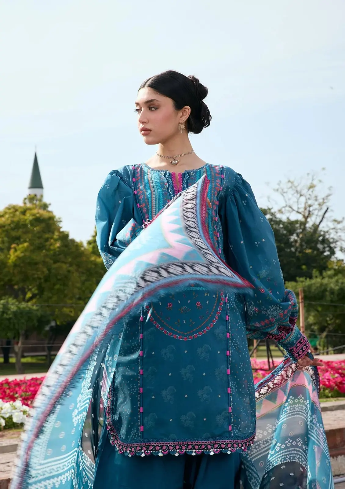 KAHF PRINTS CHIFFON