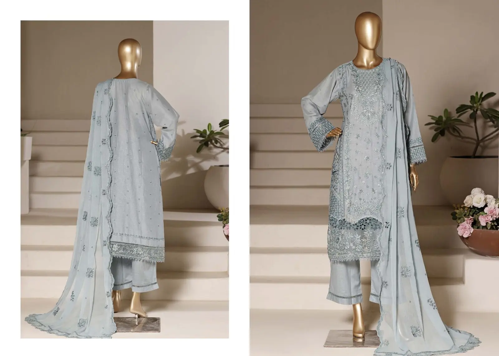 SADABAHAR Luxury Embroidered Festive