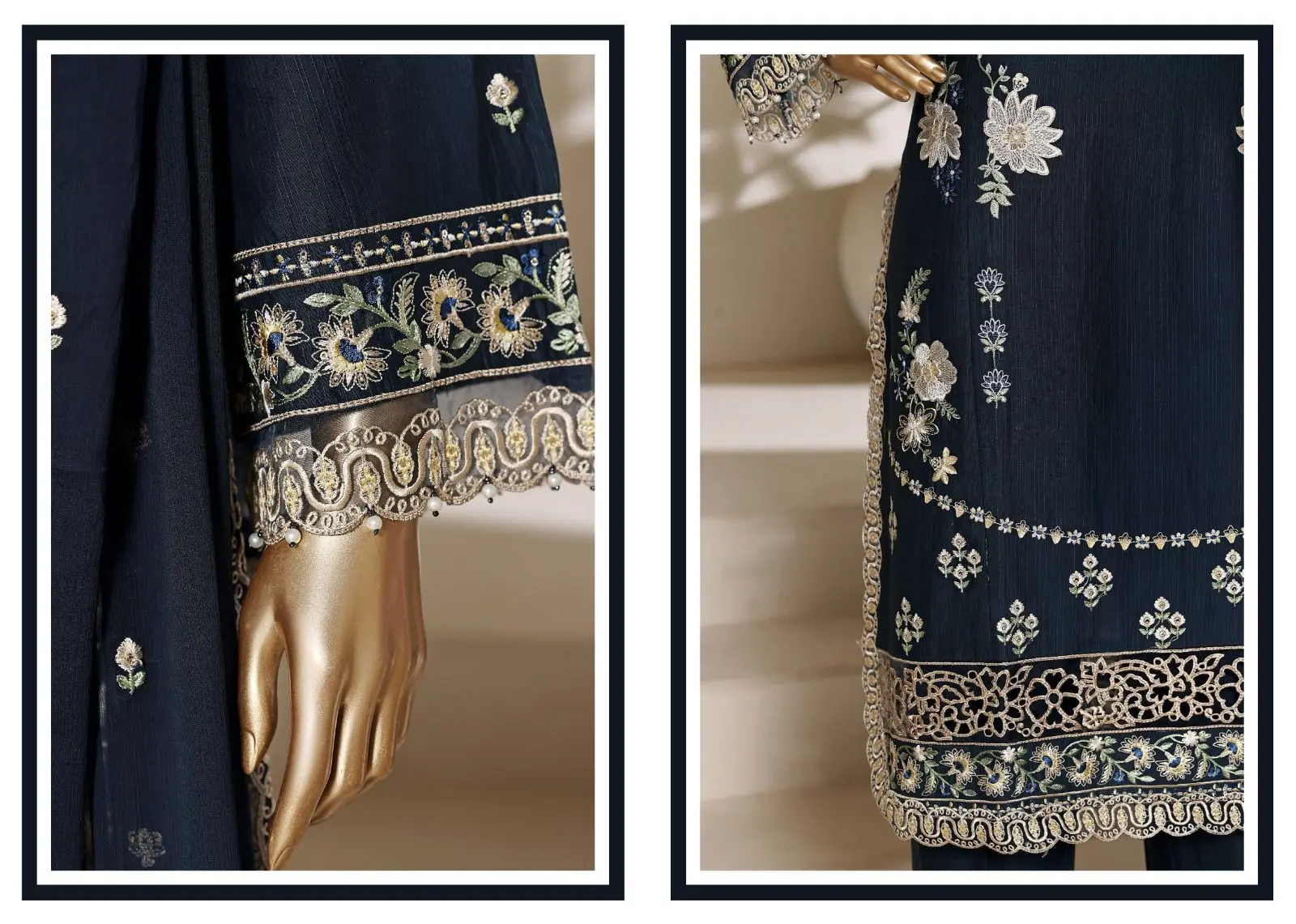 SADABAHAR Luxury Embroidered Festive