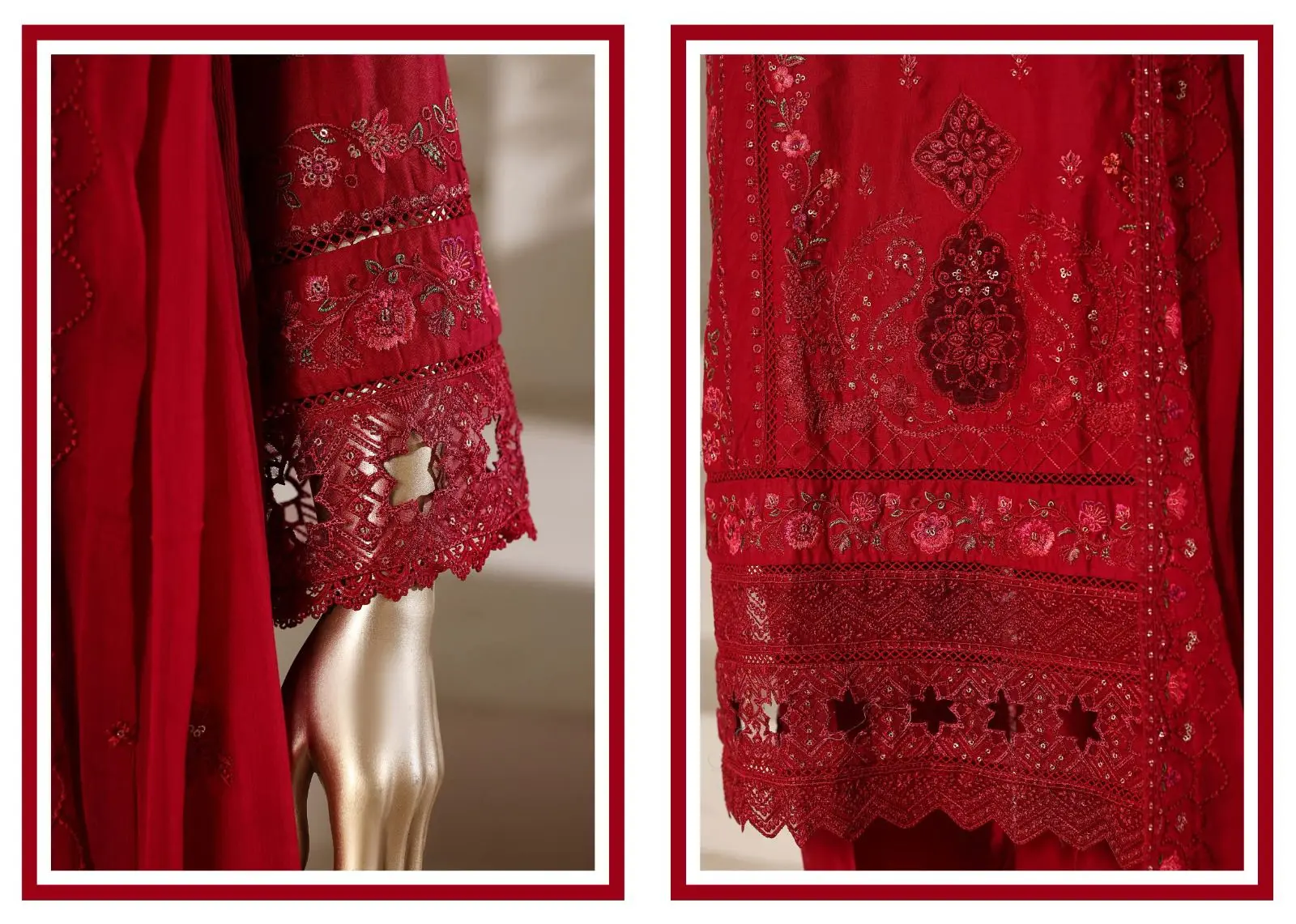 SADABAHAR Luxury Embroidered Festive